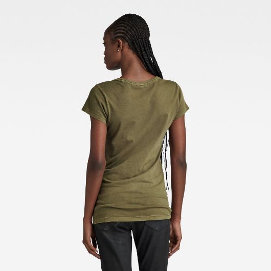 Снимка на G-STAR RAW WOMEN'S EYBEN SLIM V-NECK T-SHIRT