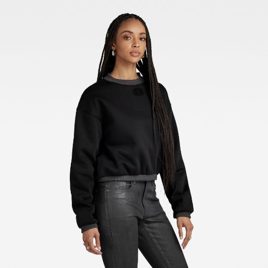 Снимка на G-STAR RAW WOMEN'S BADGE LOGO OVERSIZED R SWEATER