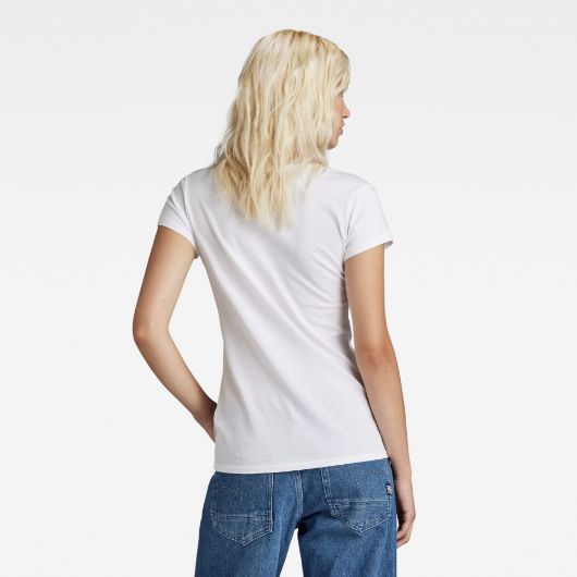 Снимка на G-STAR RAW WOMEN'S LOOK BOOK GR SLIM V-NECK T-SHIRT