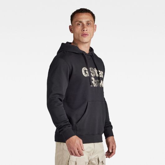 Снимка на G-STAR RAW MEN'S PAINTED GR HOODED SWEATER