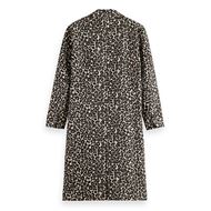 Снимка на SCOTCH&SODA WOMEN'S LEOPARD SINGLE BREASTED COAT