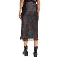 Снимка на SCOTCH&SODA WOMEN'S SATIN HIGH RISE MIDI SKIRT WITH LACE DETAIL