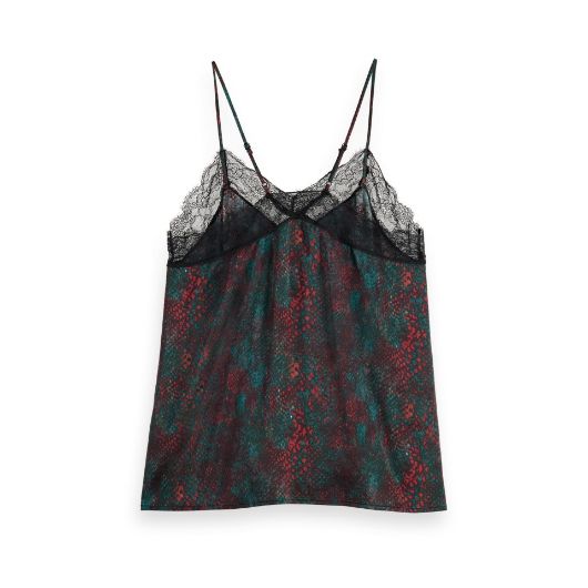 Снимка на SCOTCH&SODA WOMEN'S CAMISOLE WITH LACE TRIM