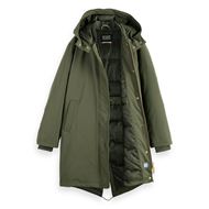 Снимка на SCOTCH&SODA WOMEN'S WATER REPELLENT MID LENGTH PARKA WITH REPREVE® FILLING