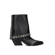 Снимка на ELENA IACHI WOMEN'S E3700 BLACK STUDDED ANKLE BOOTS