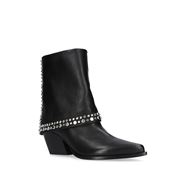 Снимка на ELENA IACHI WOMEN'S E3700 BLACK STUDDED ANKLE BOOTS