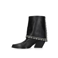 Снимка на ELENA IACHI WOMEN'S E3700 BLACK STUDDED ANKLE BOOTS