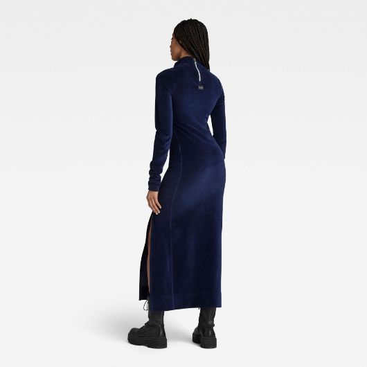 Снимка на G-STAR RAW WOMEN'S VELVET SLIT DRESS