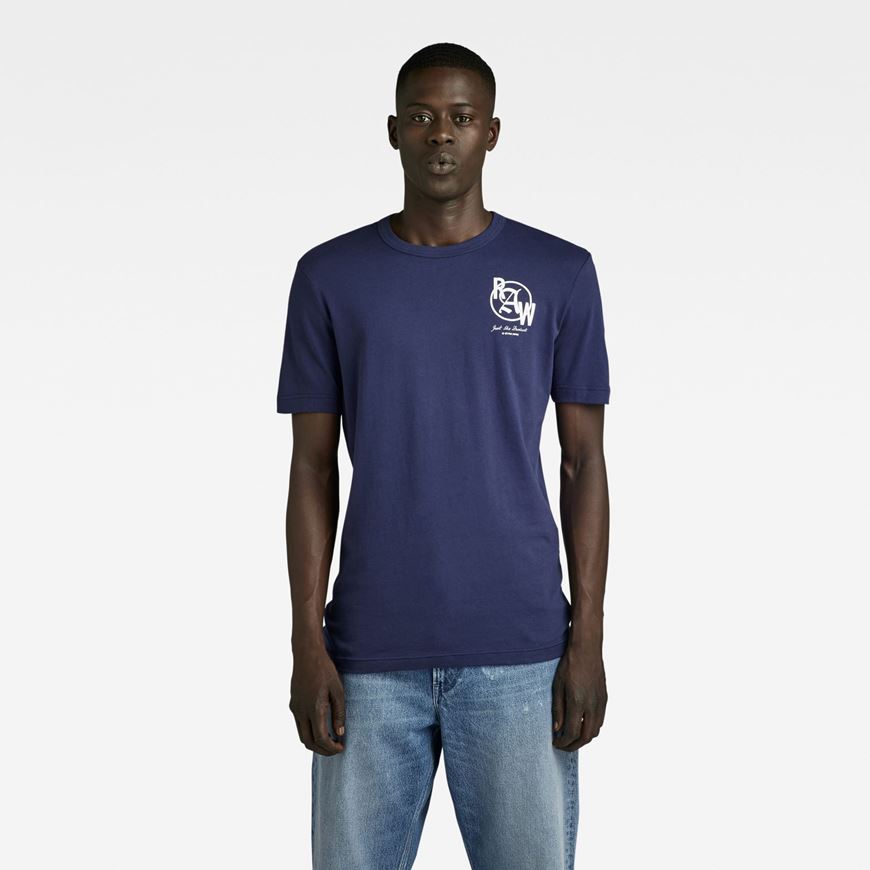 Снимка на G-STAR RAW MEN'S GRAPHIC STM 9 SLIM T-SHIRT 