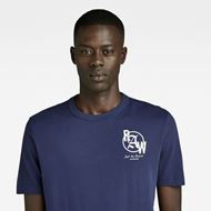 Снимка на G-STAR RAW MEN'S GRAPHIC STM 9 SLIM T-SHIRT 