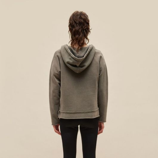 Снимка на DIRTY LAUNDRY WOMEN'S RAW EDGEDETAIL HOODIE