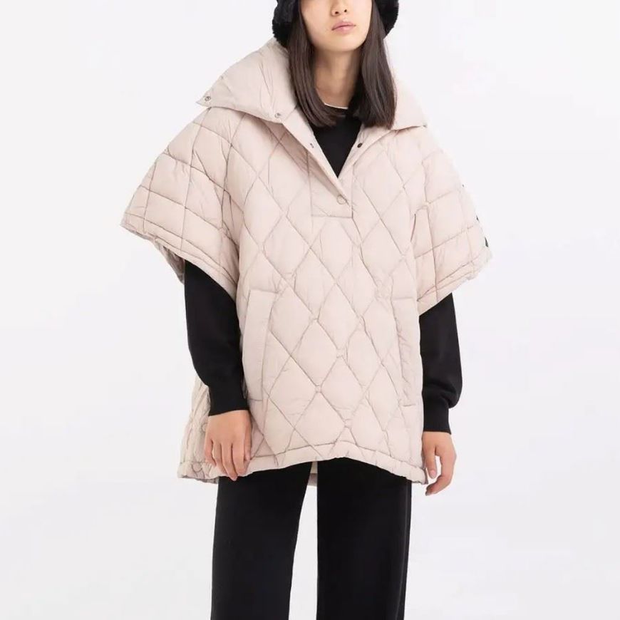Picture of REPLAY WOMEN'S OVERSIZED CLOAK IN QUILTED NYLON