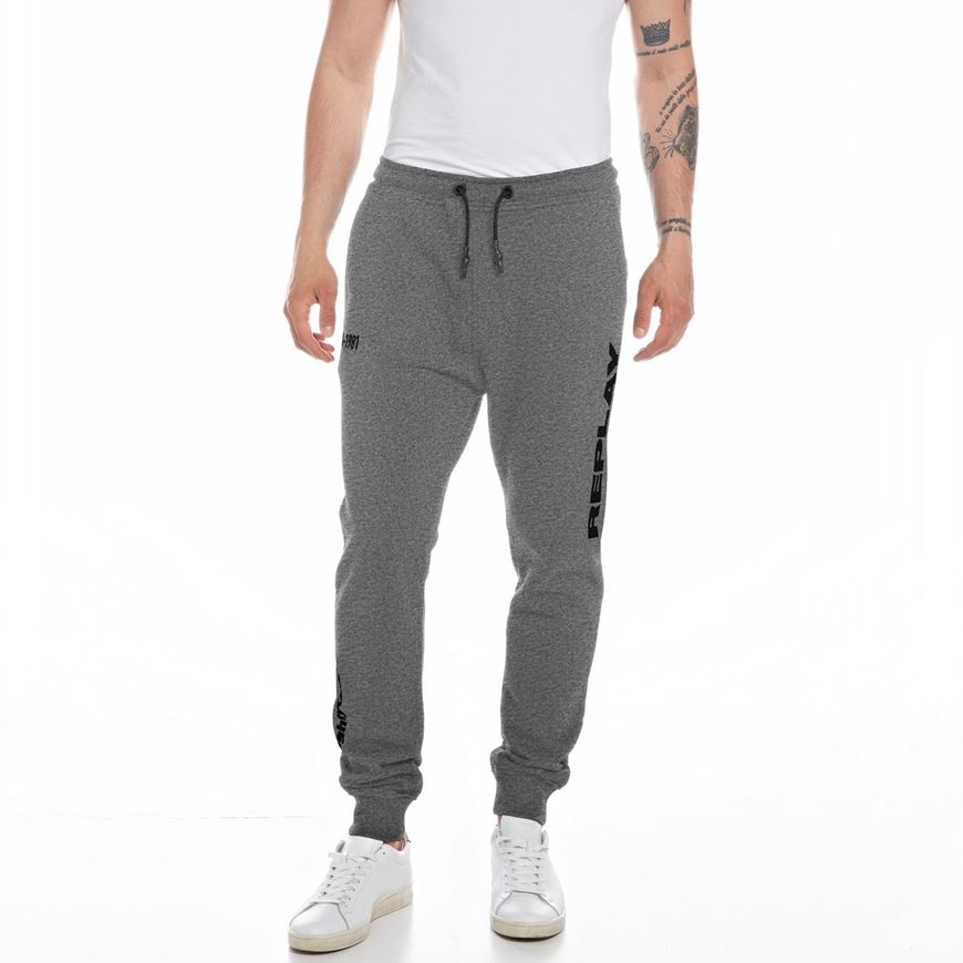 Снимка на REPLAY MEN'S JOGGER PANTS WITH PRINTS