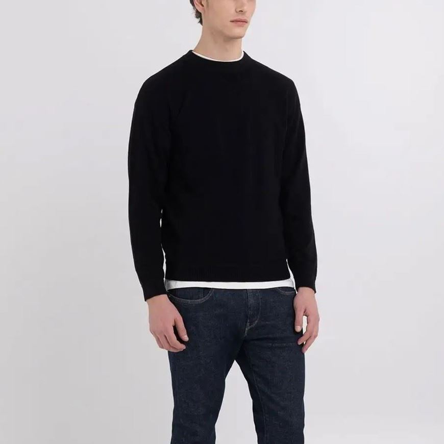 Снимка на REPLAY MEN'S SARTORIALE SWEATER IN WOOL AND COTTON