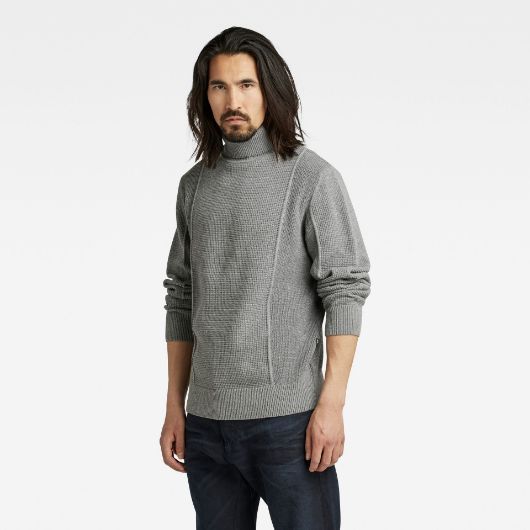 Снимка на G-STAR RAW MEN'S STRUCTURE TURTLE KNIT