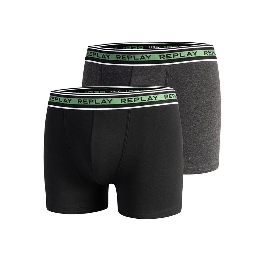 Снимка на REPLAY MEN'S PACK OF 2 BASIC BOXER BRIEFS