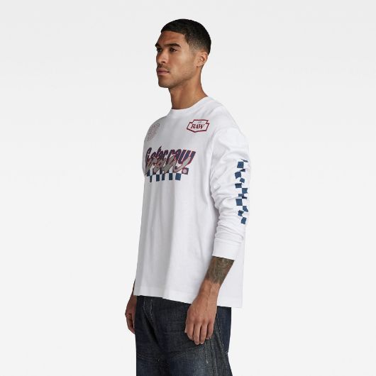 Снимка на G-STAR RAW MEN'S MOTO BOXY GRAPHIC