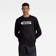 Снимка на G-STAR RAW MEN'S OLD SCHOOL LOGO R SWEATER