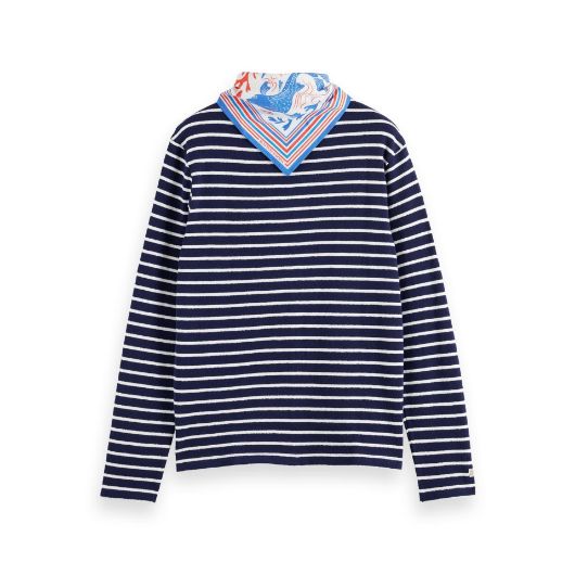 Снимка на SCOTCH&SODA MEN'S STRIPED LONG SLEEVE T-SHIRT