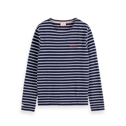 Снимка на SCOTCH&SODA MEN'S STRIPED LONG SLEEVE T-SHIRT