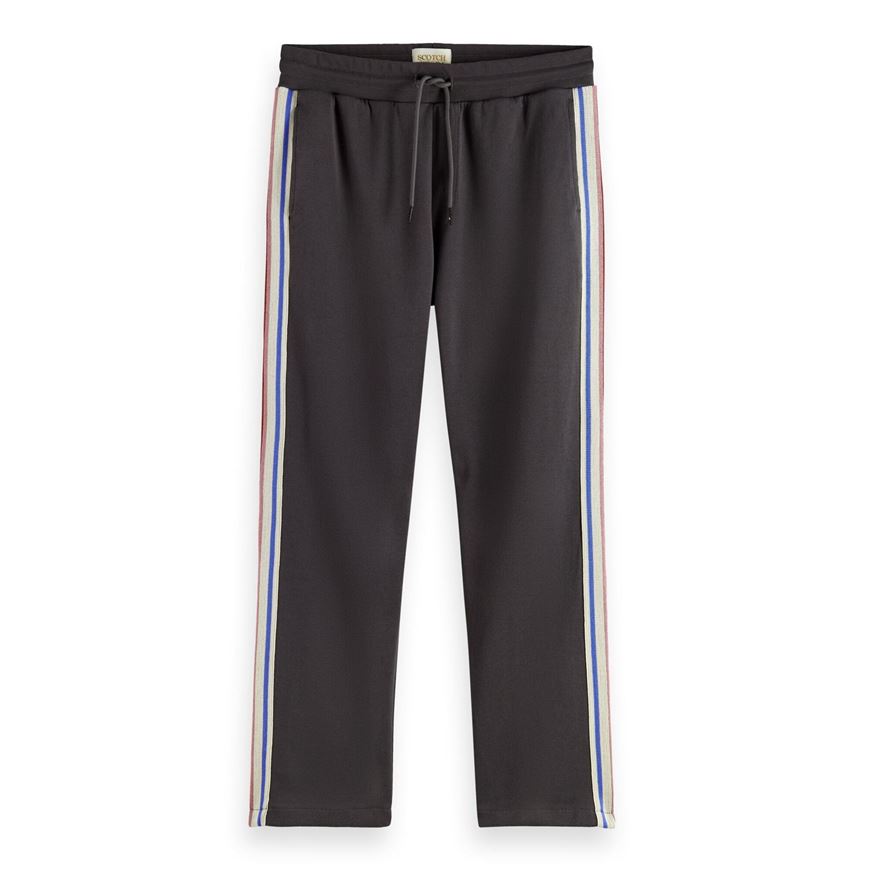 Снимка на SCOTCH&SODA MEN'S TAPED TRACK SWEATPANTS IN ORGANIC COTTON