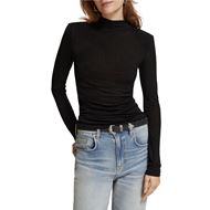 Снимка на SCOTCH&SODA WOMEN'S SHOULDER PADDED LONG SLEEVE TOP