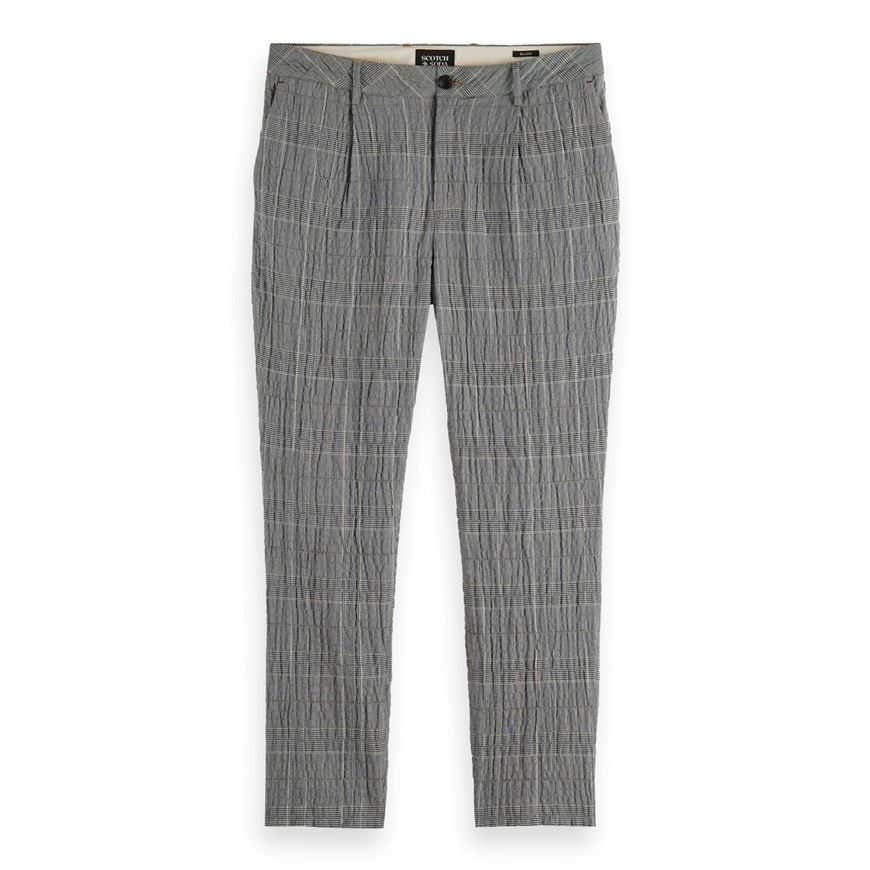 Снимка на SCOTCH&SODA MEN'S BLAKE - CHECKED COTTON-BLEND SEERSUCKER CHINO