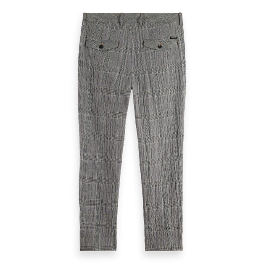 Снимка на SCOTCH&SODA MEN'S BLAKE - CHECKED COTTON-BLEND SEERSUCKER CHINO