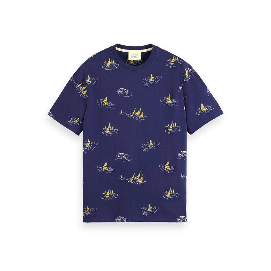 Снимка на SCOTCH&SODA MEN'S ALL OVER PRINT T-SHIRT