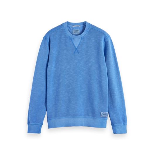 Снимка на SCOTCH&SODA MEN'S GARMENT DYE STRUCTURED SWEATSHIRT