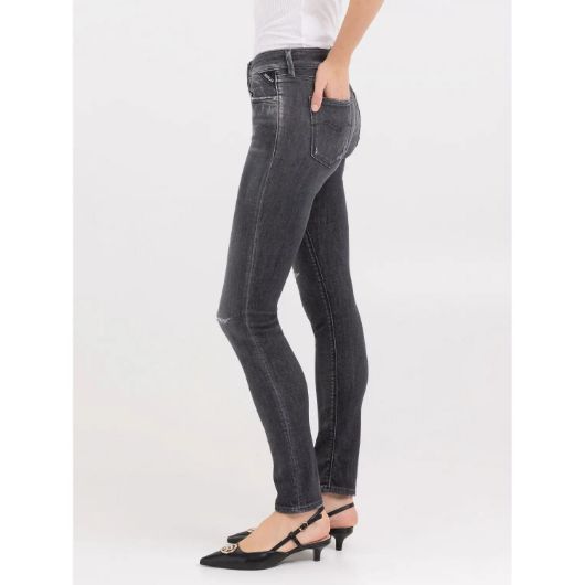 Снимка на REPLAY WOMEN'S SKINNY FIT NEW LUZ BROKEN EDGE JEANS