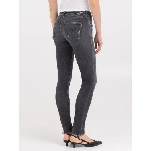 Снимка на REPLAY WOMEN'S SKINNY FIT NEW LUZ BROKEN EDGE JEANS