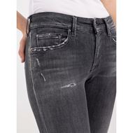 Снимка на REPLAY WOMEN'S SKINNY FIT NEW LUZ BROKEN EDGE JEANS