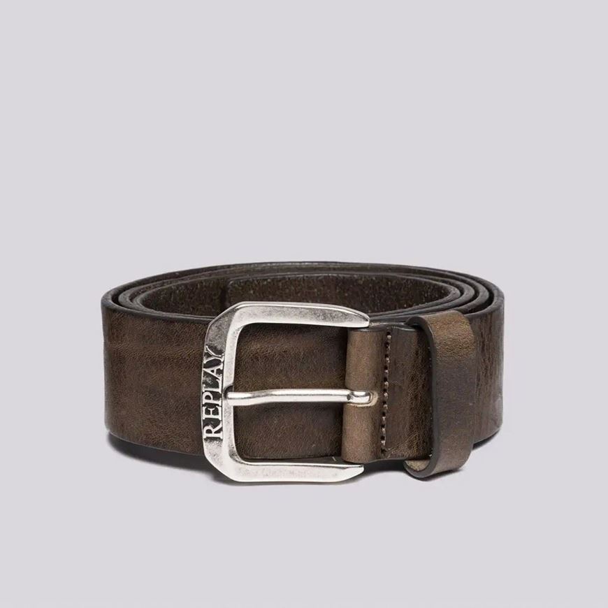 Снимка на REPLAY MEN'S LEATHER BELT WITH VINTAGE EFFECT