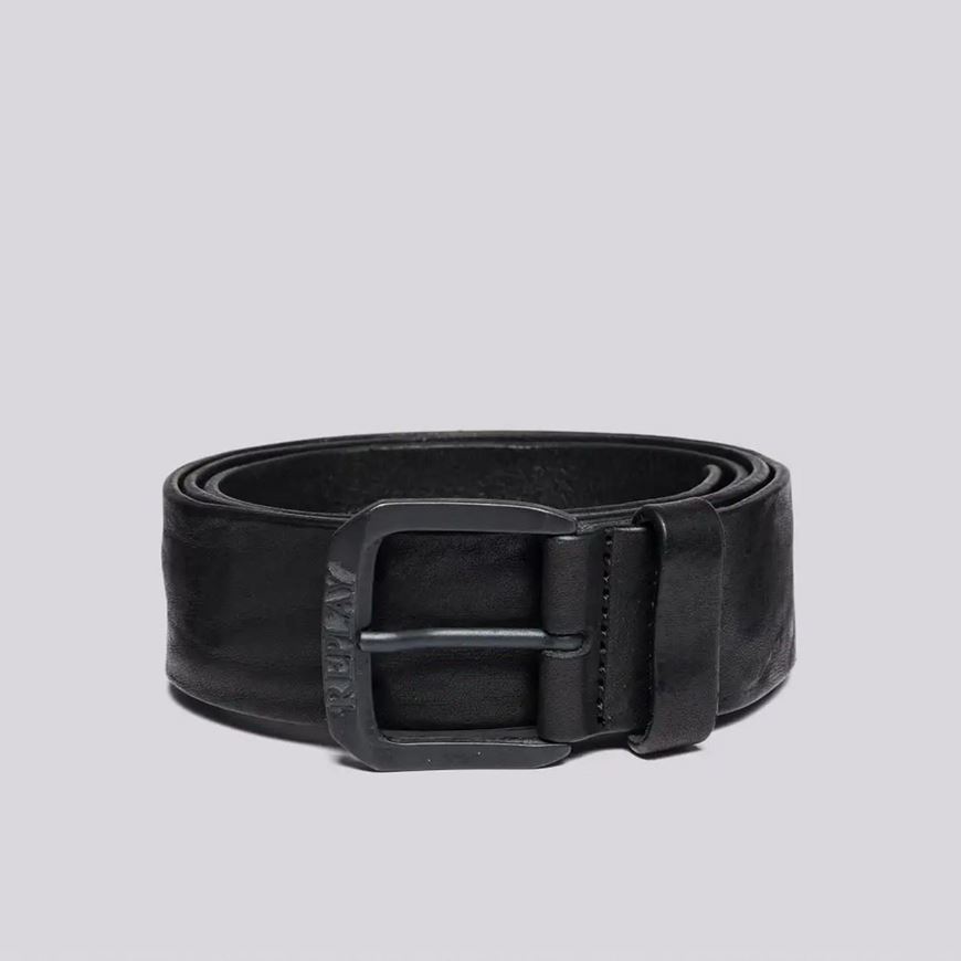 Снимка на REPLAY MEN'S LEATHER BELT WITH VINTAGE EFFECT