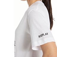 Снимка на REPLAY WOMEN'S JERSEY T-SHIRT WITH PRINT