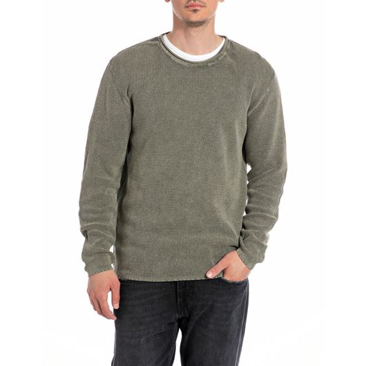 Снимка на REPLAY MEN'S CREWNECK KNIT SWEATER