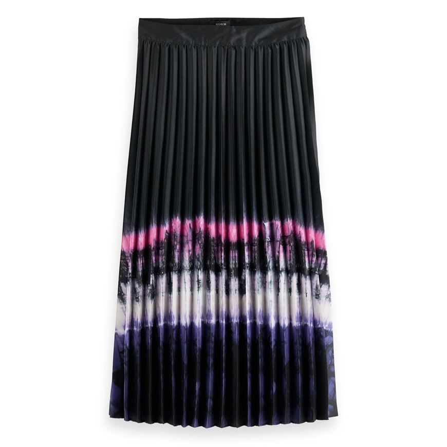 Снимка на SCOTCH&SODA WOMEN'S PRINTED PLEATED HIGH RISE MIDI SKIRT