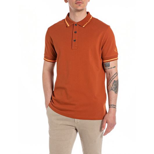 Снимка на REPLAY MEN'S POLO SHIRT IN STRETCH PIQUÉ