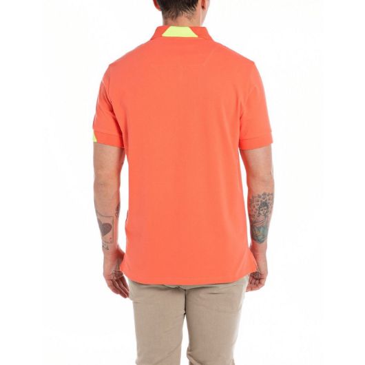 Снимка на REPLAY MEN'S POLO SHIRT WITH CONTRASTING-COLOURED DETAILS