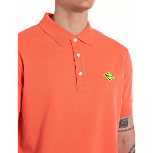 Снимка на REPLAY MEN'S POLO SHIRT WITH CONTRASTING-COLOURED DETAILS