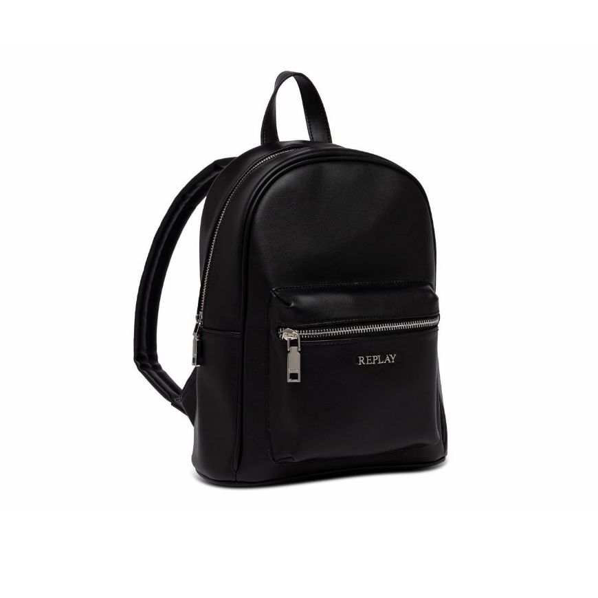 Снимка на REPLAY ДАМСКА РАНИЦА SOLID-COLOURED BACKPACK В ЧЕРНО