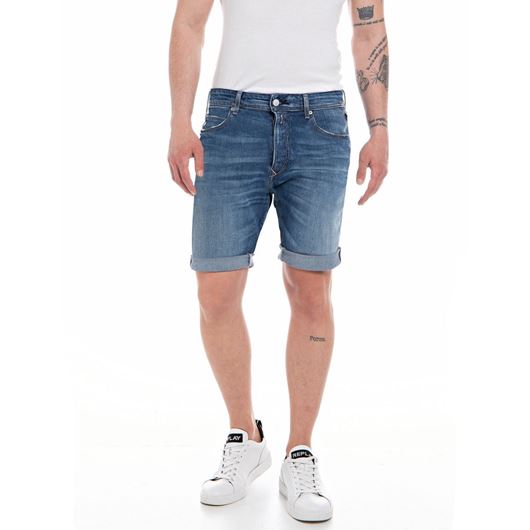 Снимка на REPLAY MEN'S TAPERED FIT RBJ.901 573 BIO BERMUDA SHORTS