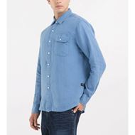 Снимка на REPLAY MEN'S REGULAR FIT SHIRT IN LINEN WITH POCKET