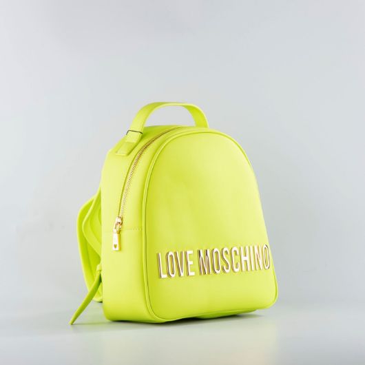 Снимка на LOVE MOSCHINO WOMEN'S GOLD METAL LOGO SMALL BACKPACK