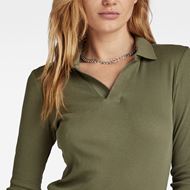 Снимка на G-STAR RAW WOMEN'S RIBBED SLIM POLO