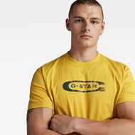 Снимка на G-STAR RAW MEN'S DISTRESSED OLD SCHOOL LOGO T-SHIRT