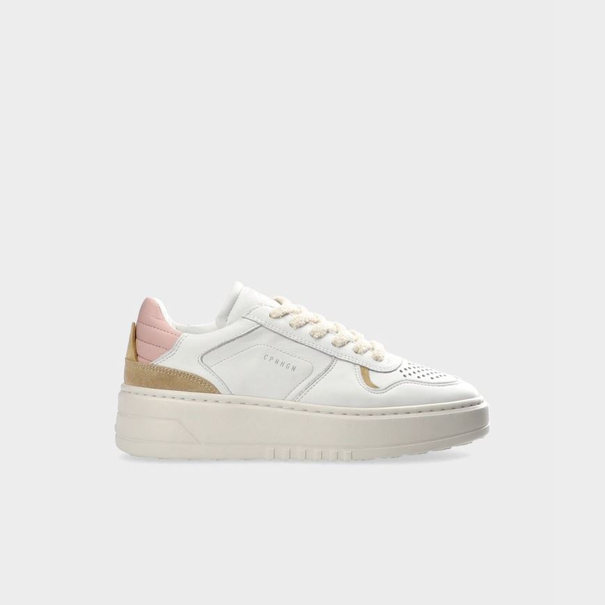 Снимка на COPENHAGEN WOMEN'S CPH76 LEATHER MIX WHITE/ROSE