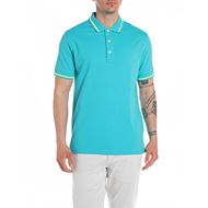 Снимка на REPLAY MEN'S POLO SHIRT IN STRETCH PIQUÉ