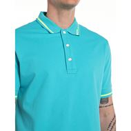 Снимка на REPLAY MEN'S POLO SHIRT IN STRETCH PIQUÉ